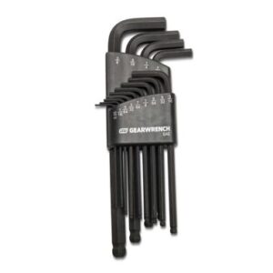 GEARWRENCH SAE Hex Key Set Long Ball End 13pc